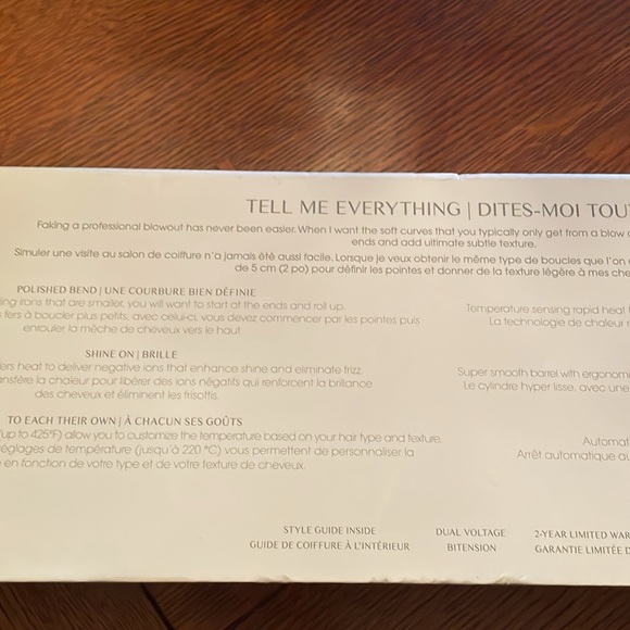 Kristin Ess Hair 2” Titanium Soft Bend Curling Iron NWOT - Picture 8 of 12